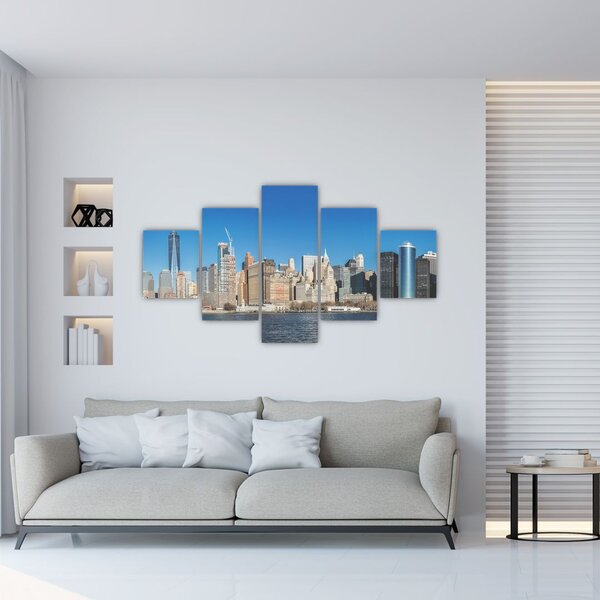 Obraz - Manhattan w Nowym Jorku (125x70 cm)