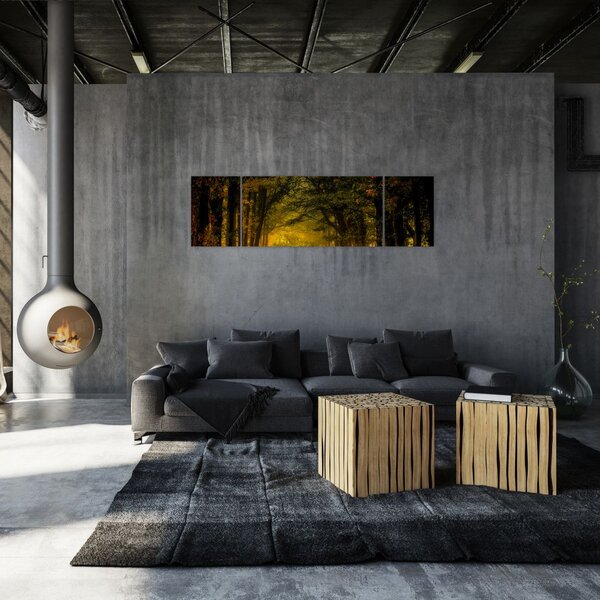 Obraz lasu (170x50 cm)
