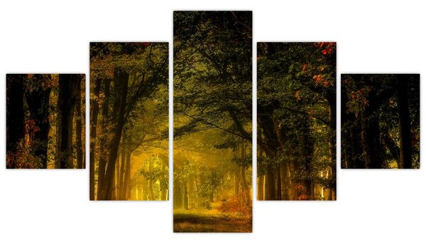 Obraz lasu (125x70 cm)