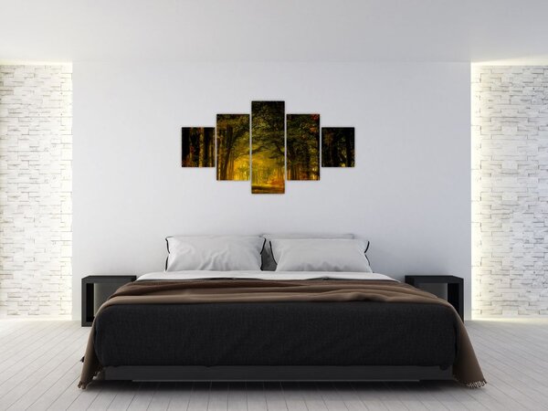 Obraz lasu (125x70 cm)