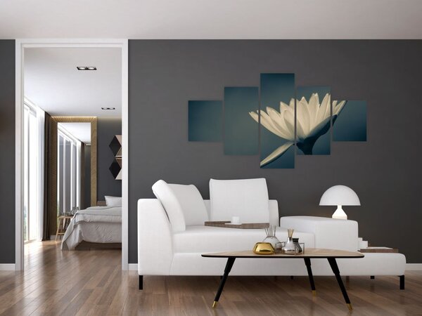 Obraz kwiatu (125x70 cm)