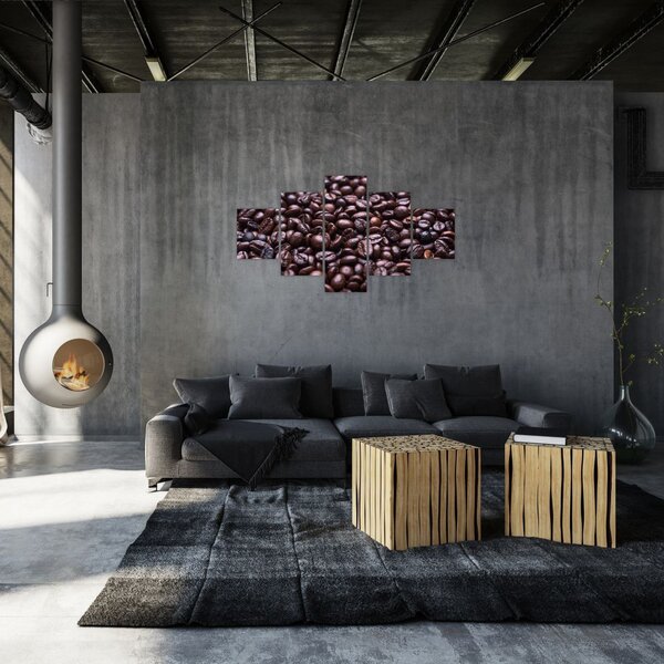 Obraz ziaren kawy (125x70 cm)