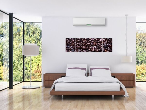 Obraz ziaren kawy (170x50 cm)