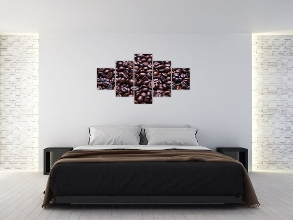 Obraz ziaren kawy (125x70 cm)