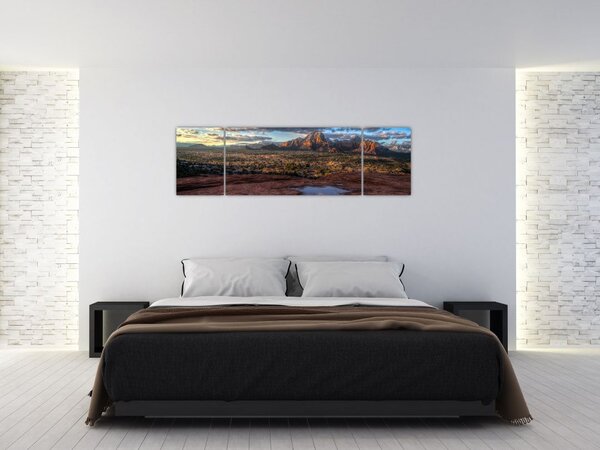 Obraz gór (170x50 cm)