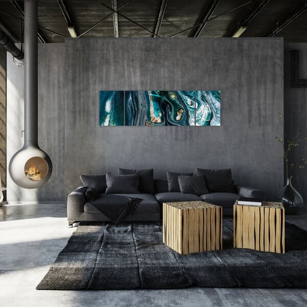 Obraz abstrakcji (170x50 cm)