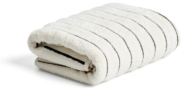 Zielony/beżowy bawełniany ręcznik frotte 50x90 cm Dorane – Kave Home