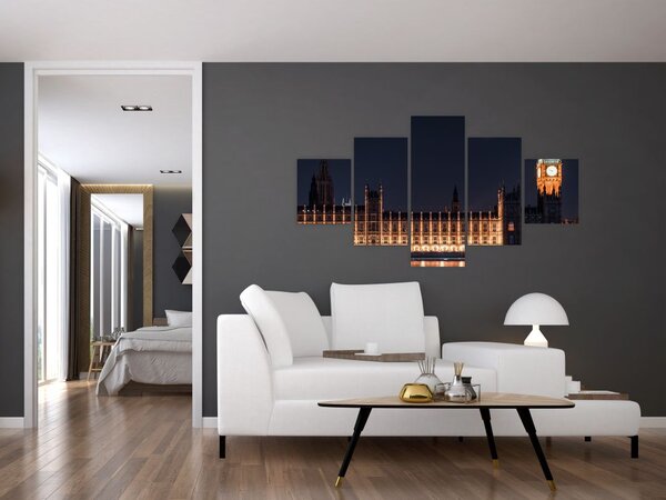 Obraz Big Bena w Londynie (125x70 cm)