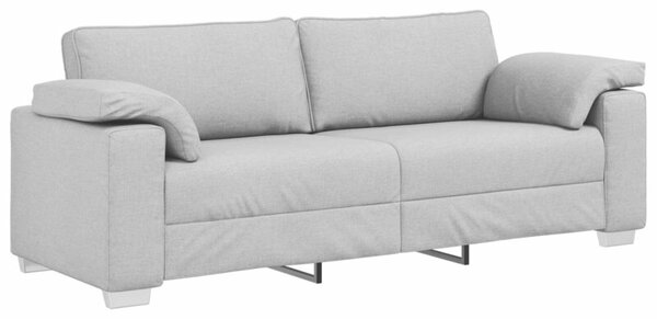 Sofa szary chmur 219 x 77 x 82 cm tkanina