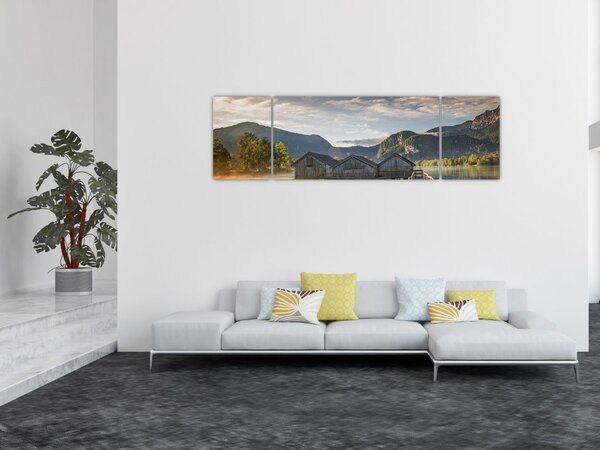 Obraz jeziora (170x50 cm)