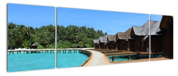 Obraz Malediwów (170x50 cm)