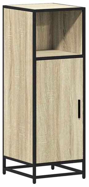 Szafka łazienkowa sonoma oak 35x37,5x100 cm drewno klejone