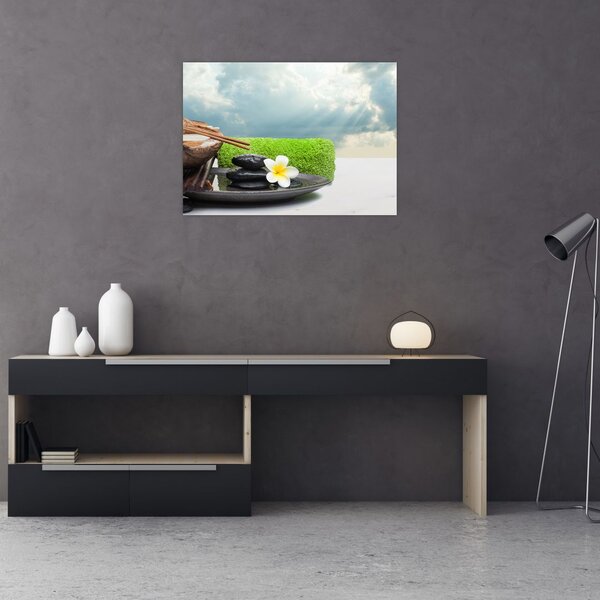 Obraz - Spa and relakx (70x50 cm)