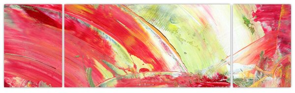 Obraz abstrakcji - malarstwo (170x50 cm)