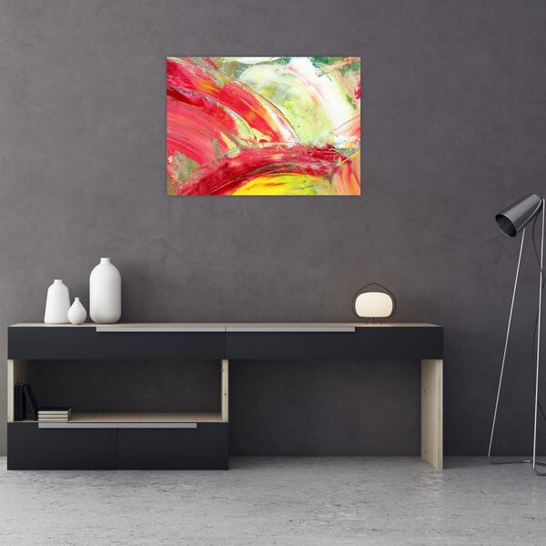 Obraz abstrakcji - malarstwo (70x50 cm)