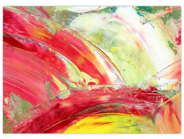 Obraz abstrakcji - malarstwo (70x50 cm)