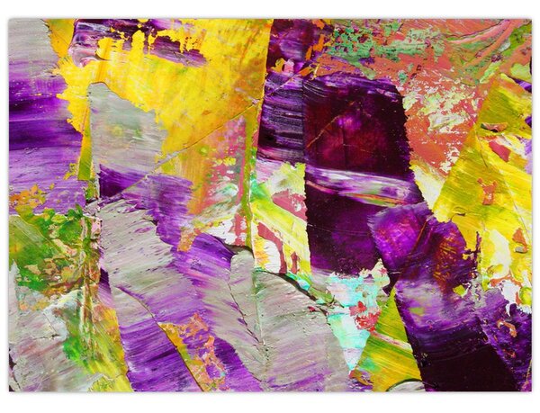 Obraz abstrakcji - malarstwo (70x50 cm)