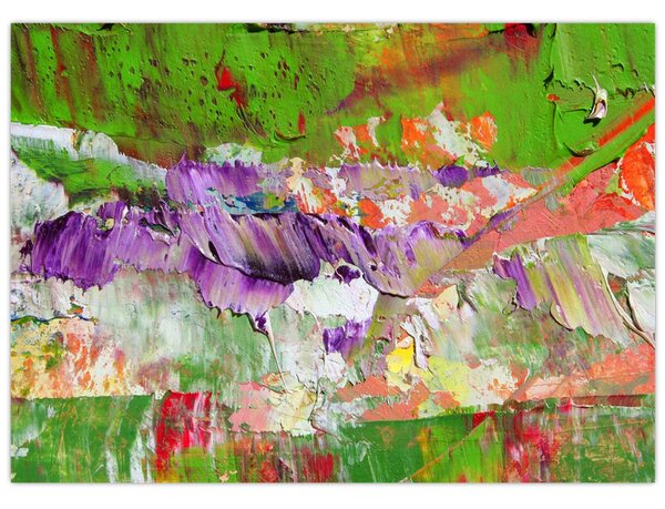 Obraz abstrakcji - malarstwo (70x50 cm)
