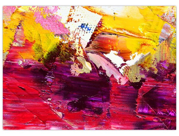 Obraz abstrakcji - malarstwo (70x50 cm)