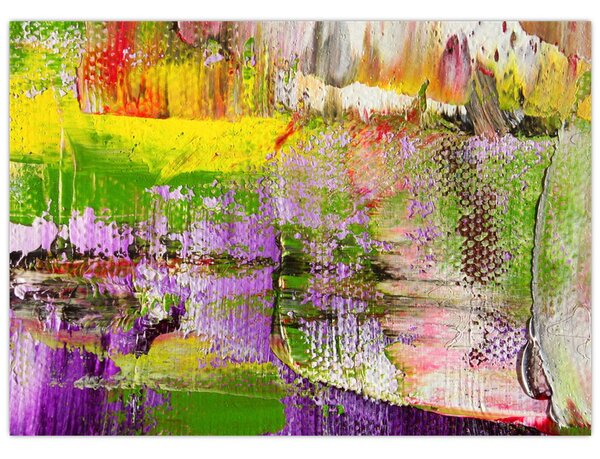 Obraz abstrakcji - malarstwo (70x50 cm)