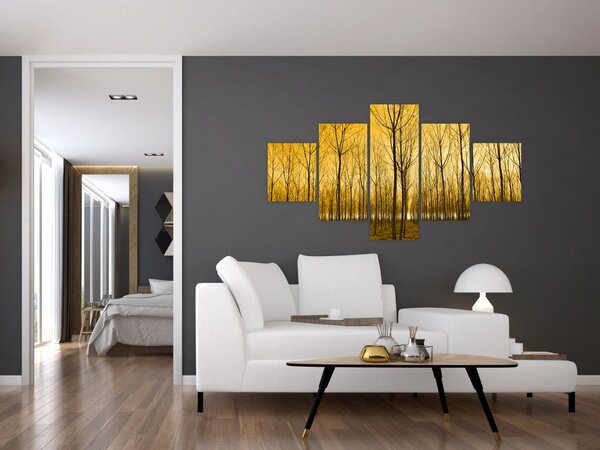 Obraz - Plantacja drzew (125x70 cm)
