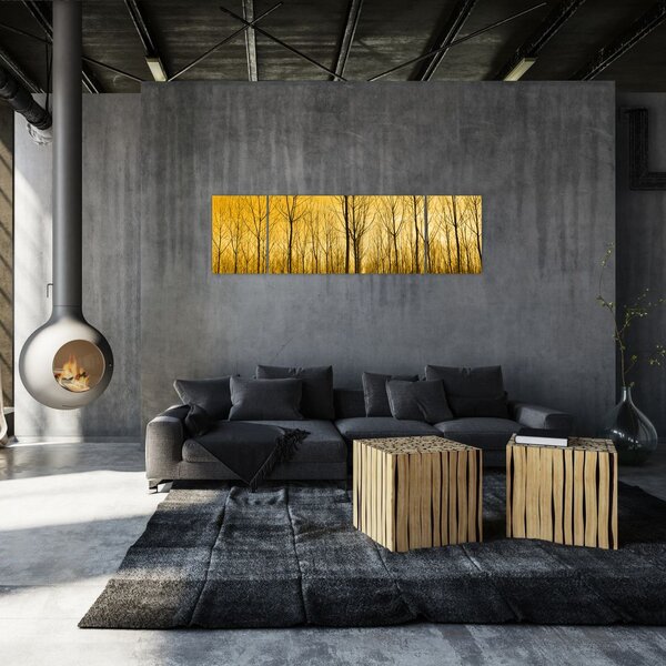 Obraz - Plantacja drzew (170x50 cm)