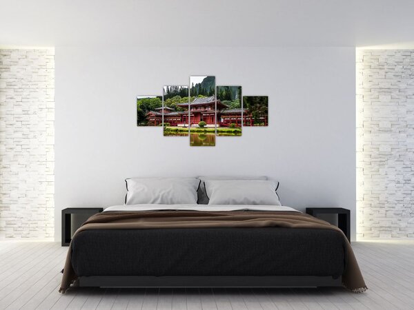 Obraz - klasztor buddyjski (125x70 cm)