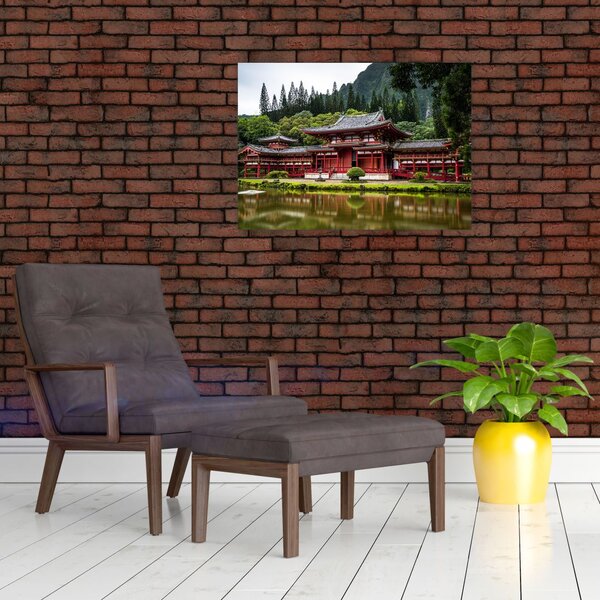 Obraz - klasztor buddyjski (70x50 cm)