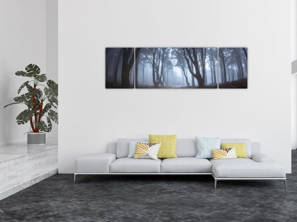 Obraz - W deszczowy dzień (170x50 cm)