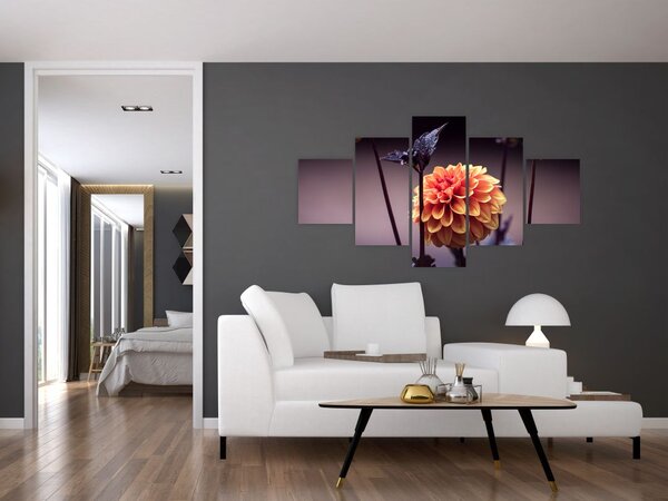 Obraz - Kwiat (125x70 cm)