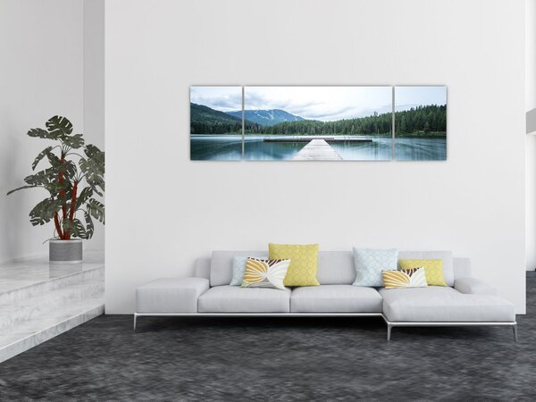 Obraz - Patrząc z molo (170x50 cm)