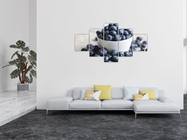 Obraz - Jagody (125x70 cm)
