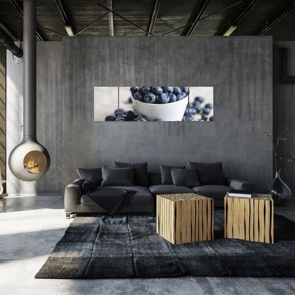 Obraz - Jagody (170x50 cm)