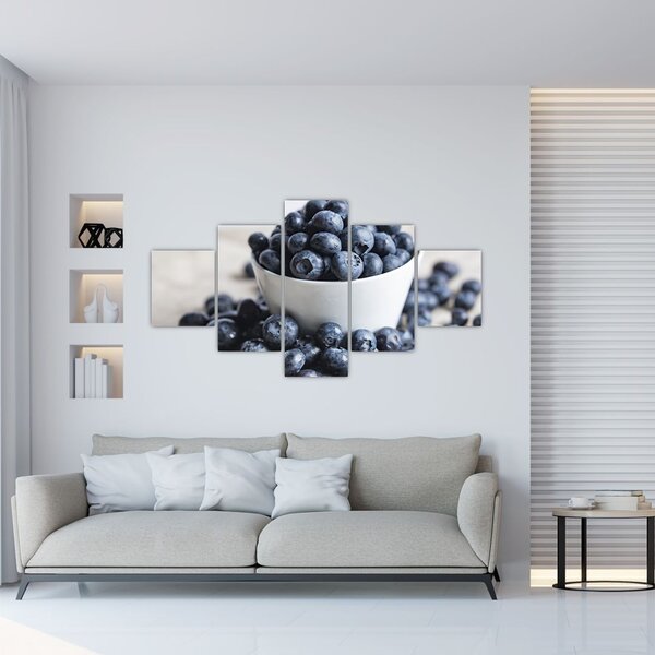 Obraz - Jagody (125x70 cm)