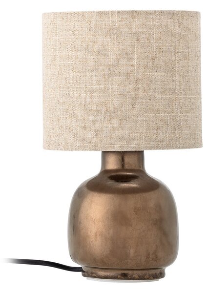 Lampa Stołowa Bloomingville, Agni, antyczny mosiądz, salon, ceramika, dworkowy | rustykalny