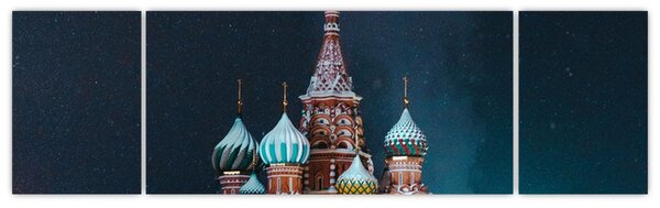 Obraz budowy w Rosji (170x50 cm)