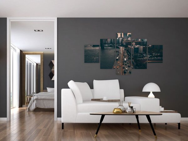 Obraz Manhattanu (125x70 cm)