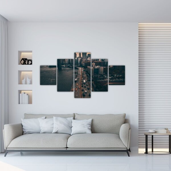 Obraz Manhattanu (125x70 cm)