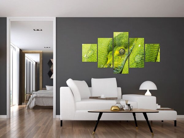 Obraz węża (125x70 cm)