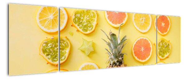 Obraz owoców (170x50 cm)