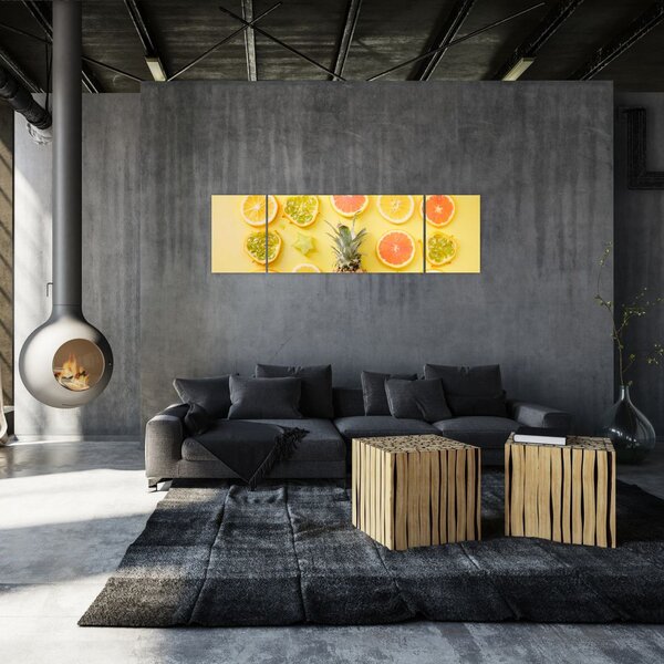 Obraz owoców (170x50 cm)