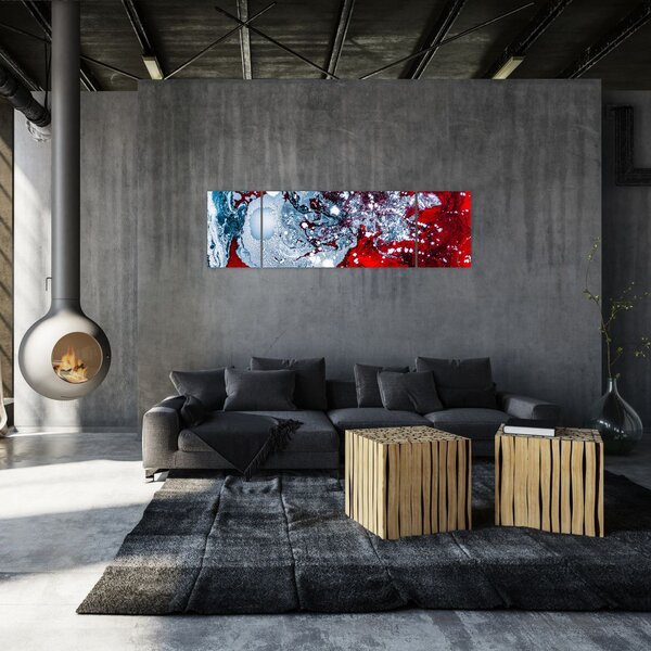 Abstrakcyjny obraz (170x50 cm)