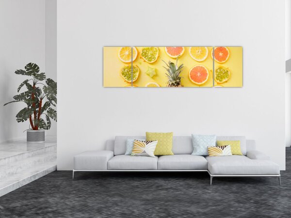 Obraz owoców (170x50 cm)