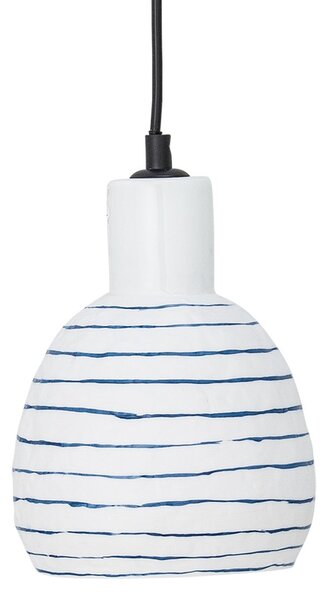 Lampa Wisząca Bloomingville, Elga, ściemnialny, biały, kuchnia, ceramika