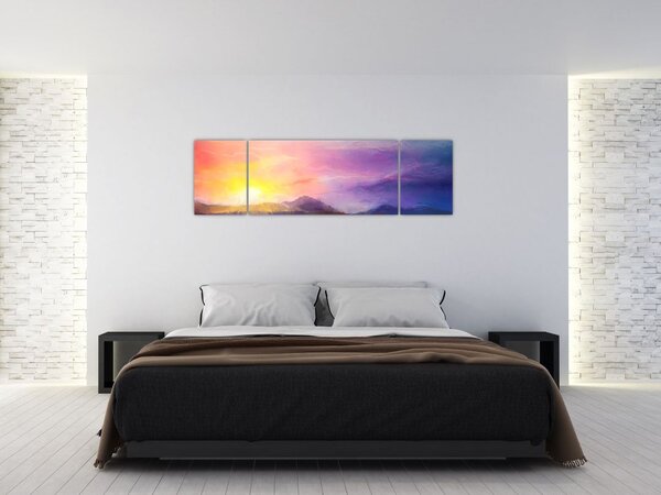 Obraz - O świcie (170x50 cm)