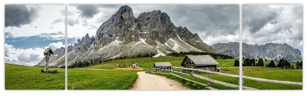 Obraz - W austriackich górach (170x50 cm)