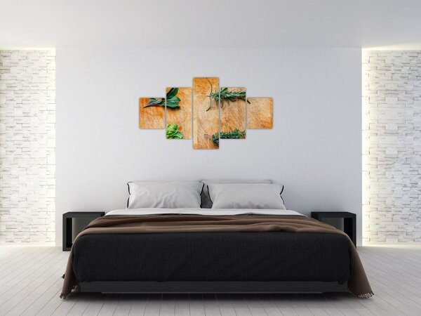 Obraz - Zioła (125x70 cm)