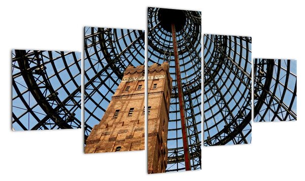 Obraz wieży w Melbourne (125x70 cm)