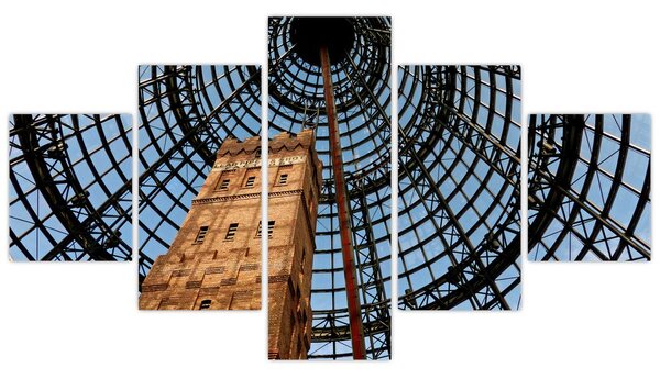 Obraz wieży w Melbourne (125x70 cm)