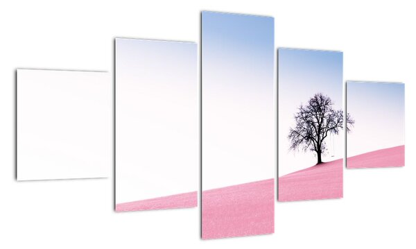 Obraz - Różowy sen (125x70 cm)